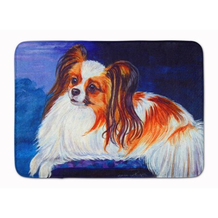 Carolines Treasures Papillon Machine Washable Memory Foam Mat 7127RUG